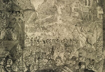 L’entrée Du Christ à Bruxelles