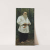 Leo Tolstoy Barefoot by Ilya Efimovich Repin