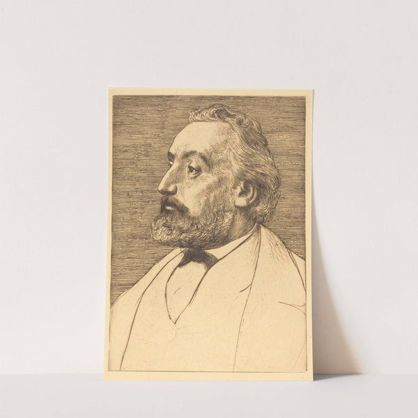 Leon Gambetta, 2nd plate by Alphonse Legros
