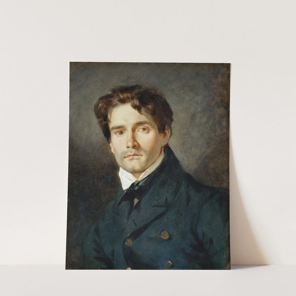 Léon Riesener (1808 – 1878) (1835) by Eugène Delacroix