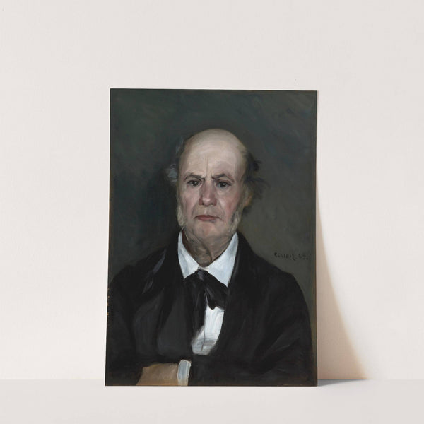 Léonard Renoir, The Artist’s Father (1869) by Pierre-Auguste Renoir