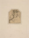 Leonardo da Vinci – Drawing of a man on horseback