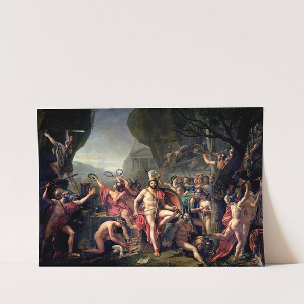 Leonidas At Thermopylae by Jacques Louis David