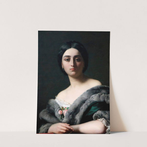 Léonide (ou Monna Belcolore) by Henri Lehmann