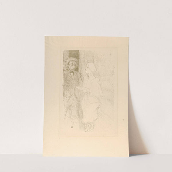 Léonie Yahne and Henry Mayer, in L’Age Difficile (1895) by Henri de Toulouse-Lautrec