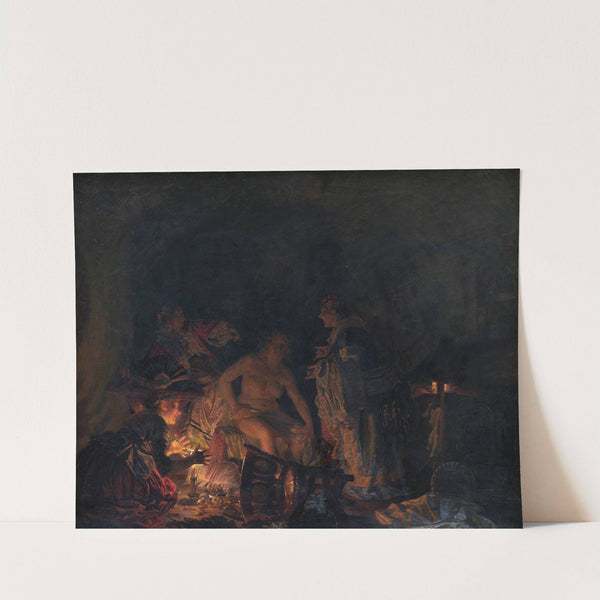 Leonora Christina Being Examined in Prison (1884_1885) by Kristian Zahrtmann