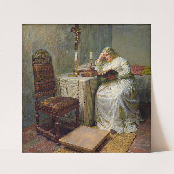 Leonora Christina in Blåtårn (1890_1891) by Kristian Zahrtmann