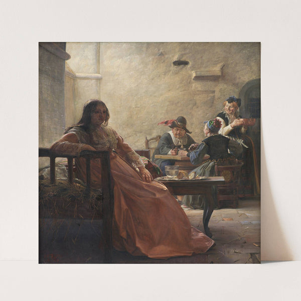 Leonora Christina in Prison (1869_1870) by Kristian Zahrtmann