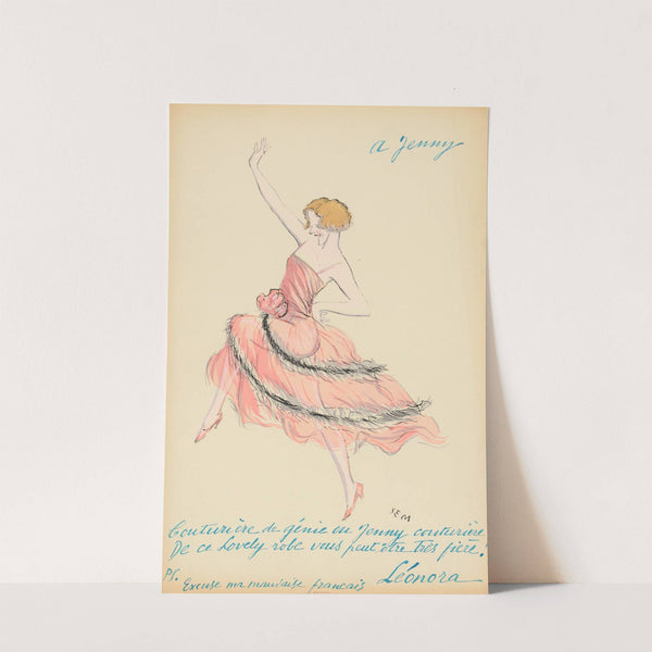 Leonora Hughes (1923) by Georges Goursat (Sem)