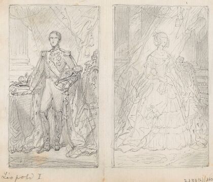 Leopold I of Belgium and Queen Marie-Louise