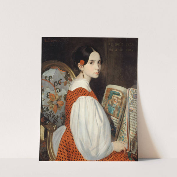 Léopoldine au Livre d'Heures by Auguste de Châtillon