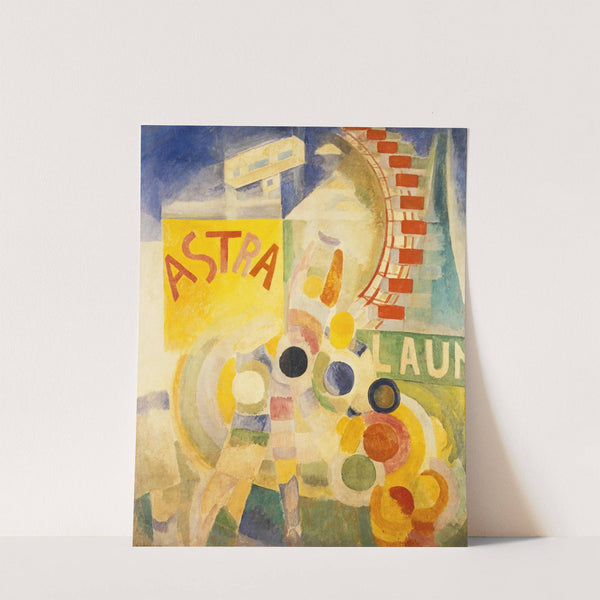 L'Équipe de Cardiff by Robert Delaunay