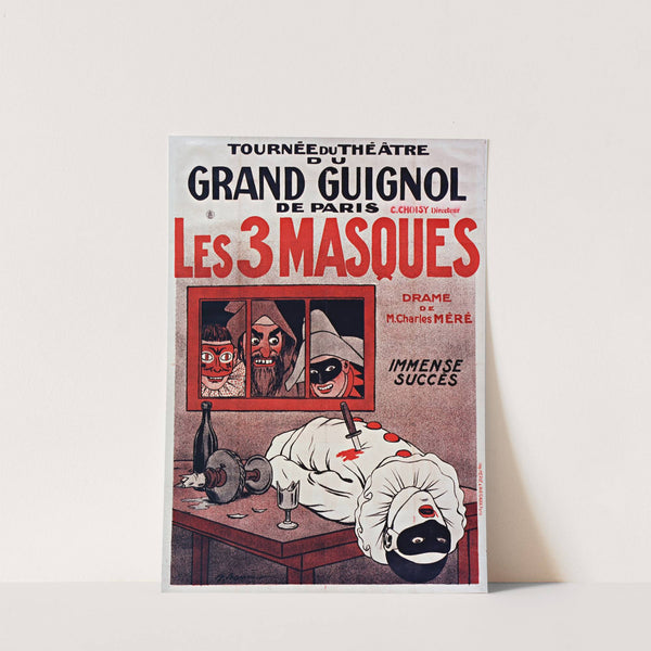 Les 3 Masques (1920) by Adrien Barrère