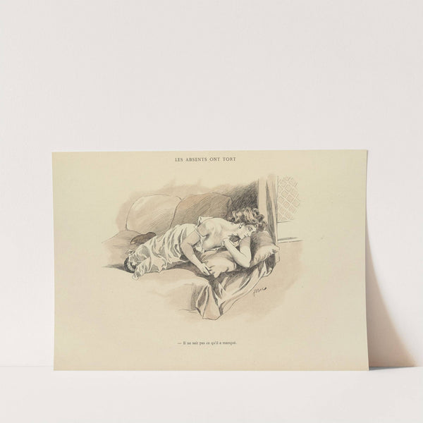 Les absents ont tort (1894) by Ferdinand Bac