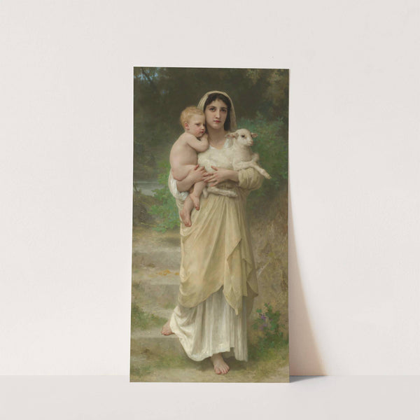 Les Agneaux (1897) by William Bouguereau