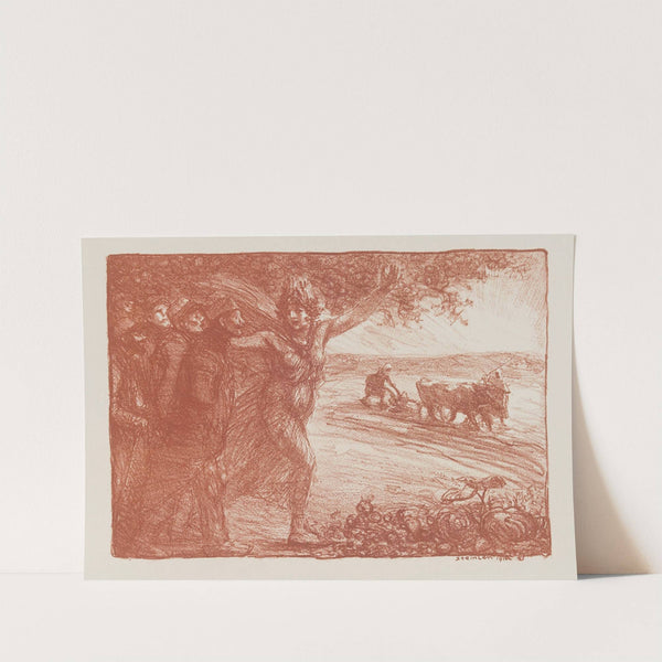 Les agriculteurs mutilés (1916) by Théophile Alexandre Steinlen