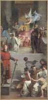 Les ambassadeurs de Haroun al Rashid offrent les clefs du Saint Sépulcre à Charlemagne (1878-1883)