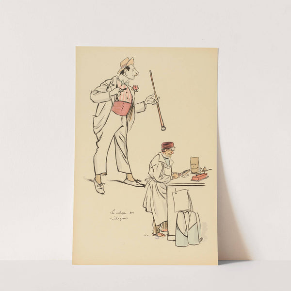 Les arbitres des inélégances (1919) by Georges Goursat (Sem)