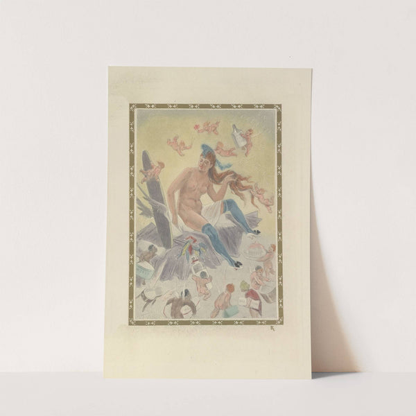 Les Artifices de la Beauté (1896) by Félicien Rops