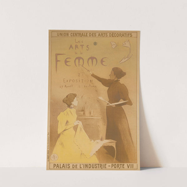 Les Arts de la Femme. 2ème Exposition des Arts Decoratifs Palais de l’Industrie (1895) by Etienne Moreau-Nélaton