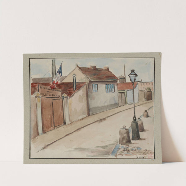 Les Asiles de nuit L’asile du quai de Valmy, n°107 (1895) by F. Séguin