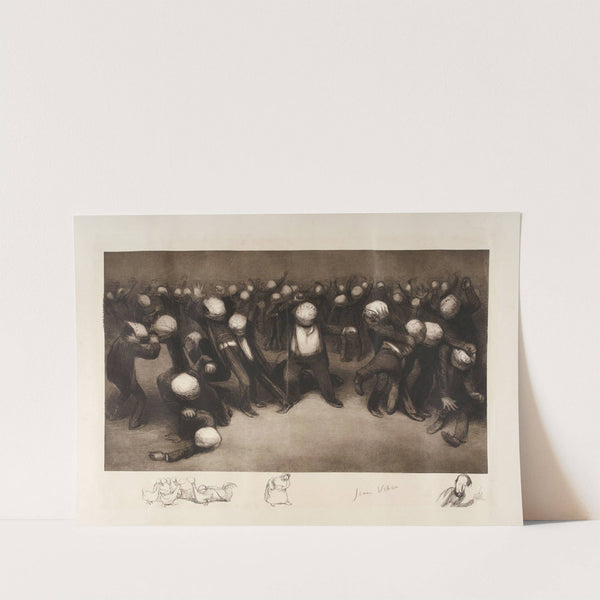 Les aveuglés – l’opinion publique (1907) by Jean Veber