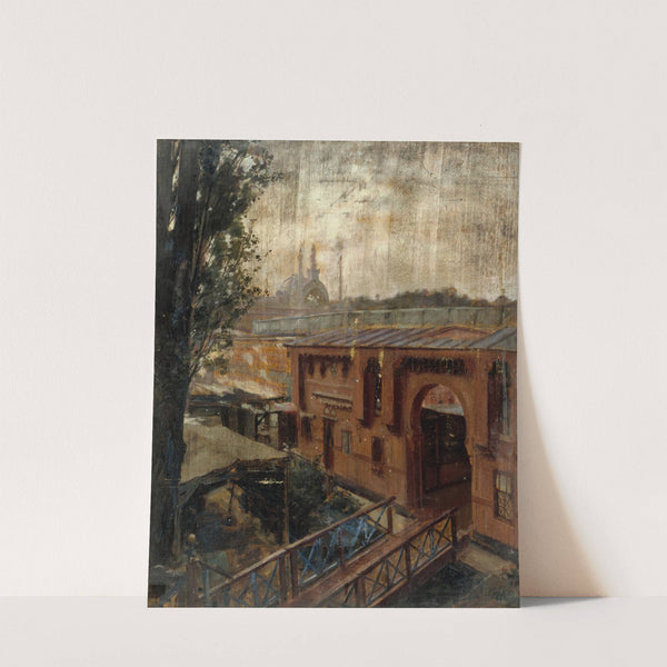 Les bains Deligny, au quai d'Orsay by Victor Marec