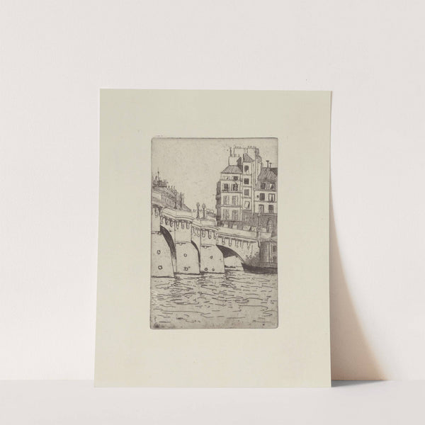 Les bains du Pont-Neuf (1893) by Félix Vallotton