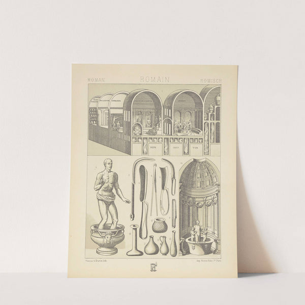 Les bains particuliers (1876-1888) by Auguste Racinet