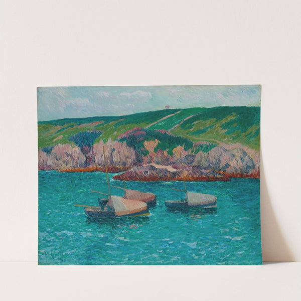Les Barques à Doëlan (1896) by Henry Moret