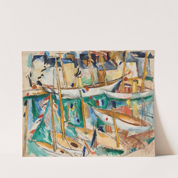 Les Bateaux (1909-1910) by Raoul Dufy