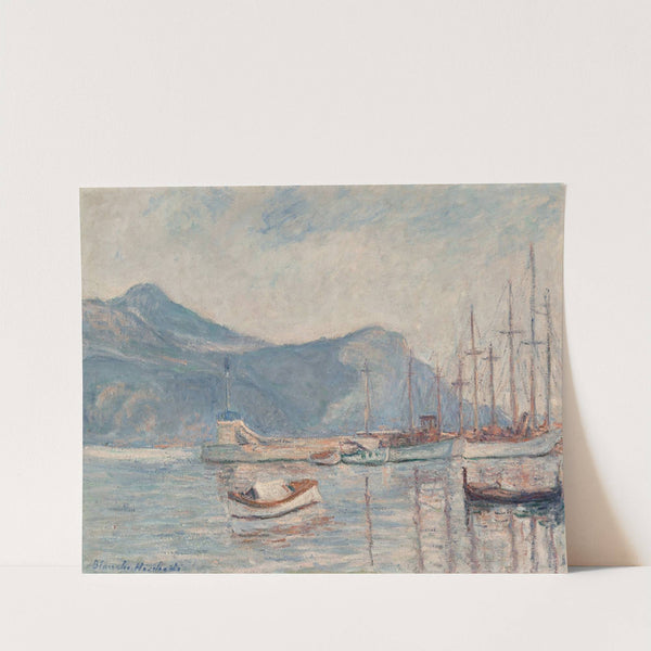 Les bateaux au port by Blanche Hoschedé-Monet