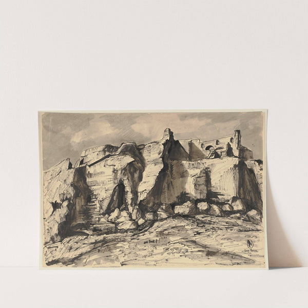 Les Baux-de-Provence by Hermann Lismann