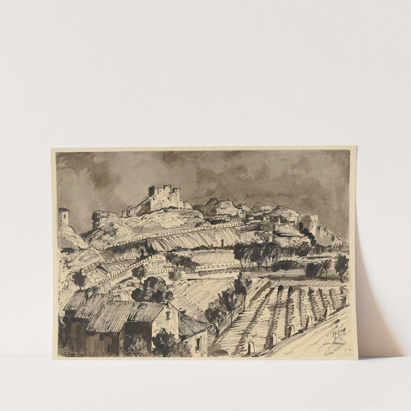 Les Baux-de-Provence by Hermann Lismann