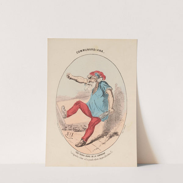 Les beaux jours de la Commune La grande colère et la grande ribotte du père Duchène (1871) by Henri Demare