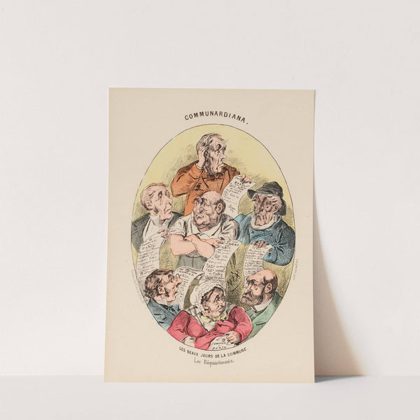 Les beaux jours de la Commune. Les Réquisitionnés (1871_1871) by Henri Demare