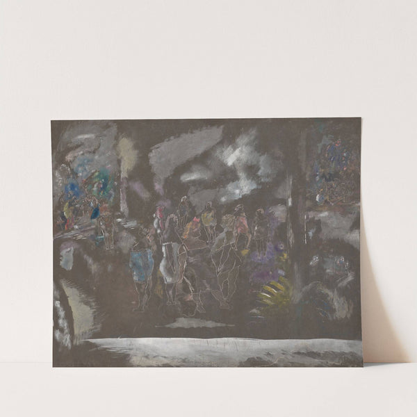 Les Belles Jardinières by Jules Pascin