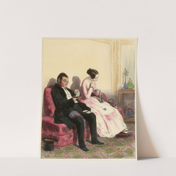 Les billets une fois pris, on n’en rendra pas la valeur by Paul Gavarni