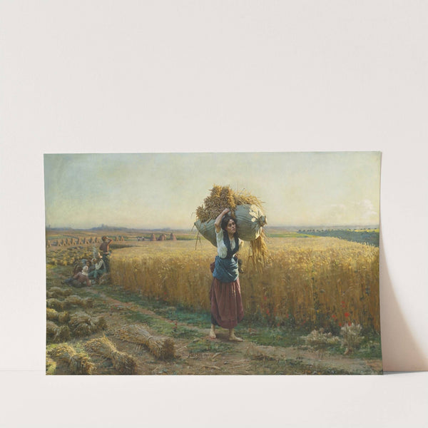 Les blés (1891) by César Pattein