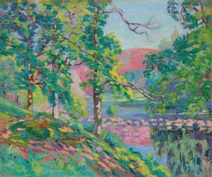 Les bords de la Creuse