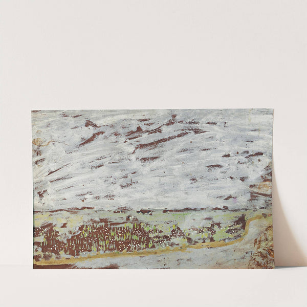 Les Bords De La Tocques Á Pont L’eveque by Édouard Vuillard