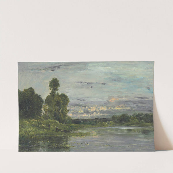 Les Bords De L’oise (1876) by Charles François Daubigny