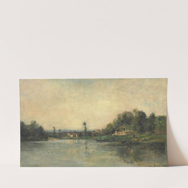 Les Bords De L’oise (1864) by Charles François Daubigny