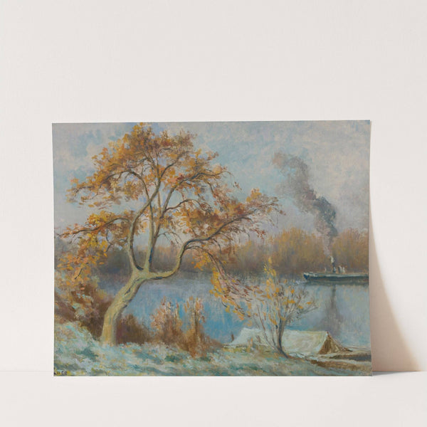 Les Bords De Seine Au Printemps (circa 1920) by Maximilien Luce