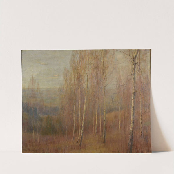 Les Bouleaux. Hiver (1905) by Paul Bocquet