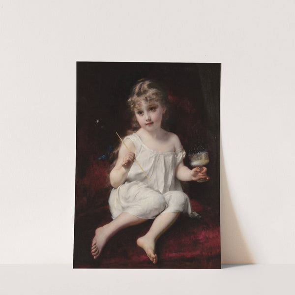 Les bulles de savon by Etienne Adolphe Piot