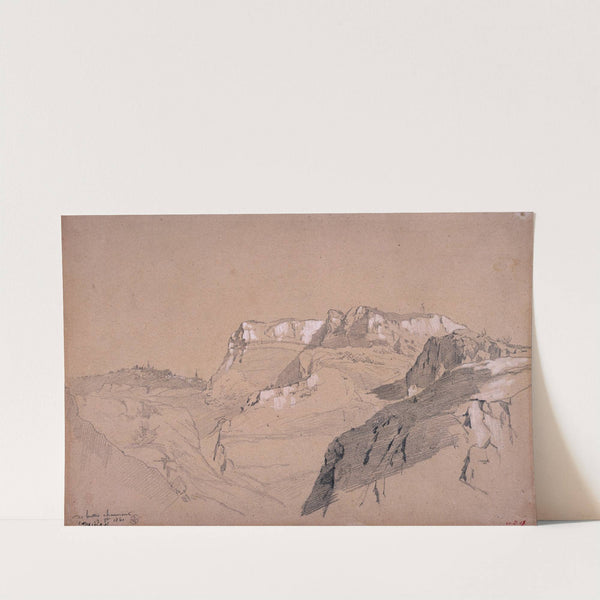 Les buttes Chaumont. by Jules Beldame