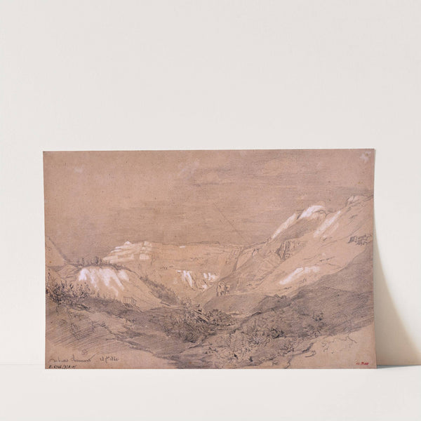 Les buttes Chaumont. by Jules Beldame