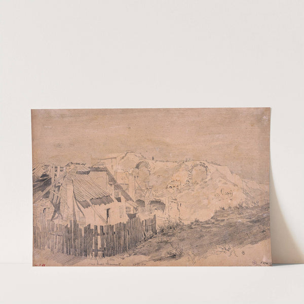 Les buttes Chaumont. by Jules Beldame