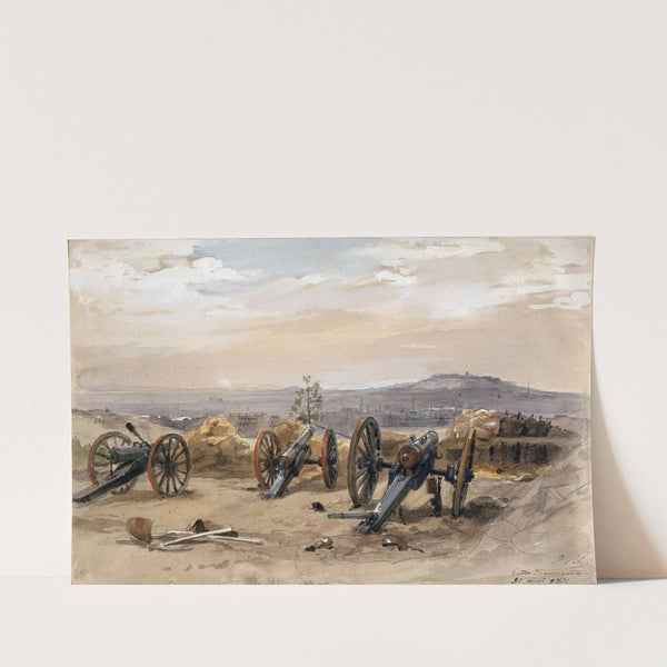 Les Buttes-Chaumont. by Isidore Pils